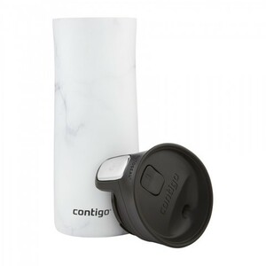 Термокружка Contigo Pinnacle Couture (0,42 литра), белый мрамор, фото 3