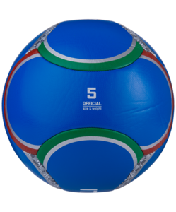 Мяч футбольный Jögel Flagball Italy №5, голубой, фото 4