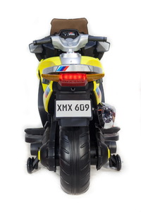 Детский мотоцикл Toyland Moto ХМХ 609 Желтый, фото 7