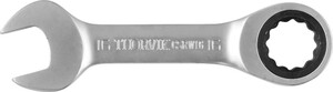 Thorvik CSRW16 Ключ гаечный комбинированный трещоточный короткий, 16 мм