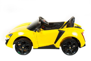 Детский автомобиль Toyland Lykan Hypersport 4х4 QLS 5188 Желтый, фото 5