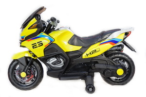 Детский мотоцикл Toyland Moto ХМХ 609 Желтый, фото 5