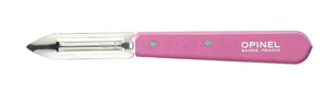 Нож для чистки овощей Opinel №115, деревянная рукоять, блистер, нержавеющая сталь, розовый 002038, фото 2