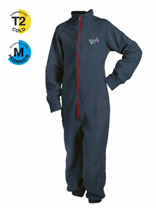 Комбинезон флисовый Norfin KIDS THERMO NAVY 04 (темно-синий р.140-146), фото 1