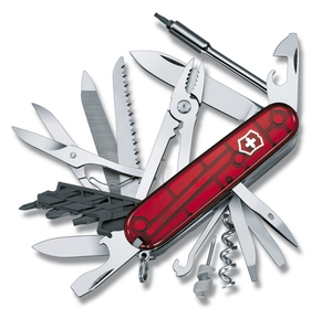 Нож Victorinox CyberTool, 91 мм, 41 функция, полупрозрачный красный, фото 1