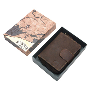 Бумажник Klondike Wendy, коричневый, 10x13,5 см, фото 9