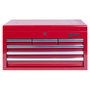 Ящик инструментальный, 6 полок и отсек, красный МАСТАК 511-06570R, фото 5