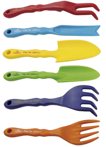 Садовый набор RACO Mini tools 6 предметов 4225-53/451, фото 3