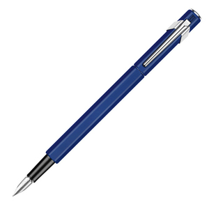 Carandache Office 849 Classic - Matte Navy Blue, перьевая ручка, F, подарочная коробка, фото 1
