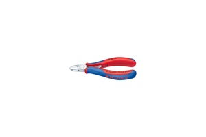 Бокорезы для электроники, округлая головка, 115 мм, 2-комп ручки…2 KNIPEX KN-7702115, фото 1