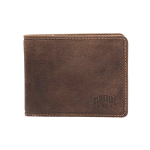 Бумажник Klondike Peter, коричневый, 12x9,5 см, фото 14