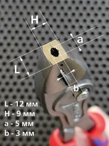Клещи с фронтальным и боковым захватами, Knipex TwinGrip  зев 5-27 мм, длина 250 мм, 3-комп ручки, фото 7