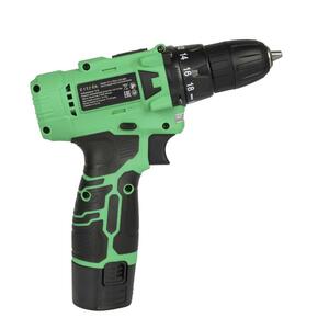Дрель-шуруповерт аккумуляторная Zitrek Green 12-Li Plus, 12В, 2x2.0Ач 083-1114, фото 3