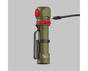 Мультифонарь светодиодный Armytek Elf C2 Победа USB-C+18650, 1100 лм, холодный свет, аккумулятор, фото 3