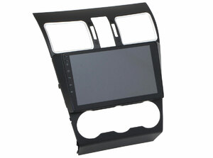 Рамка Incar  для UMS SUBARU Forester 2015-2018 XV, Impreza 2014-2016, 9" (две вставки аварийки), фото 4