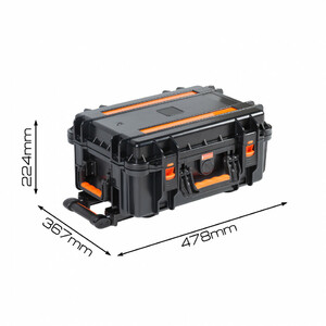 Кейс защитный OffRoadTeam серия Pilgrim модель ORT-P402718T, внутренние размеры 400*270*185мм объем 19,98л, IP67, фото 2