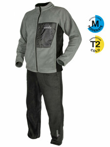 Костюм флисовый Norfin ALPINE 2 BL 04(серый/черный р.XL), фото 1