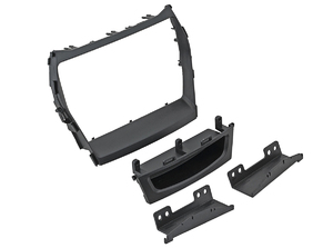 Рамка InCar для UMS HYUNDAI Santa Fe 2012-2018, 9" (тип2 кронштейн в комплекте), фото 3