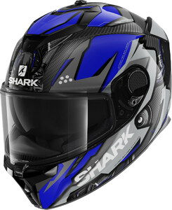 Шлем SHARK SPARTAN GT CARBON URIKAN Black/Blue XL, фото 1