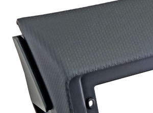 Рамка InCar для UMS MITSUBISHI Outlander II (XL), CITROEN C-Crosser, PEUGEOT 4007, 9" (под штатный пластик), фото 2