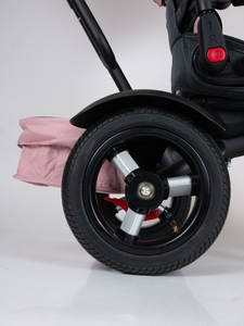 Велосипед коляска трехколесный с ручкой, Tech Team Luxury music розовый 2026, фото 14