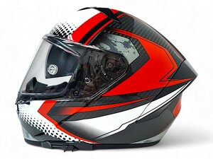 Шлем AiM RH360 Carbon Battle Red S, фото 2