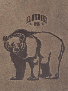 Бумажник Klondike Wayne Bear, коричневый, 10,5x12,5 см, фото 6