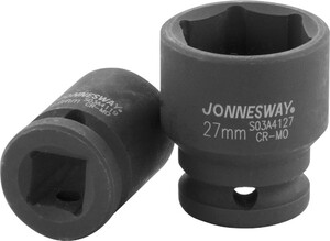 JONNESWAY S03A4111 Головка торцевая ударная 1/2"DR, 11 мм, фото 1