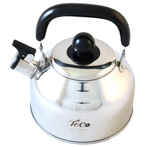Чайник для плиты TECO TC-116, нержавейка со свистком, 2,8л, фото 1