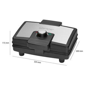 Вафельница Clatronic WA 3606 schwarz-inox, фото 5