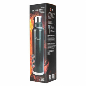 Термос (HS.TM-059-G) 1600ML с ситечком зеленый (2 крышки-кружки) TONAR, фото 11