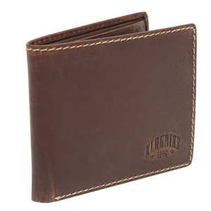Бумажник Klondike Yukon, коричневый, 10,5х2,5х9 см, фото 1
