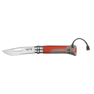 Нож Opinel №8 Outdoor Earth, красный, фото 3