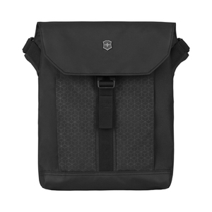 Сумка Victorinox Altmont Original Flapover Digital Bag, чёрная, 26x10x30 см, 7 л, фото 1