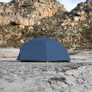 Палатка Naturehike Mongar NH19M002-J 210T двухместная сверхлегкая , синяя Phantom Blue, 6975641882596, фото 3