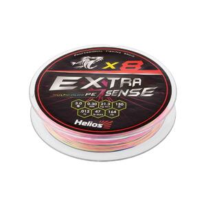 Шнур Extrasense X8 PE Multicolor 150m 3/47LB 0.30mm (HS-ES-X8-3/47LB) Helios