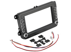 Рамка Incar для UMS VW Golf 5, Polo new, Amarok, Touran, Jetta, Passat B6, B7, Caddy, Tiguan, 7" (Original style), фото 2