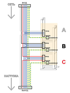 Комплект монтажных проводов G 155 для подключения стабилизаторов напряжения Энергия, фото 2