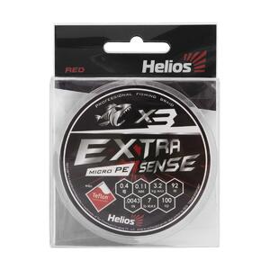 Шнур Extrasense X3 PE Red 92m 0.4/7LB 0.11mm (HS-ES-X3-0.4/7LB) Helios, фото 3