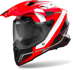 Шлем Airoh COMMANDER 2 MAVICK Red Glossy (M), фото 2
