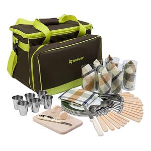 Набор для пикника на 6 персон (N-811(6)-GG) Nisus, фото 2