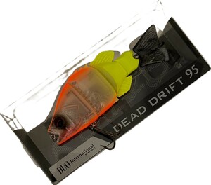 Воблер DUO Realis Dead Drift 95 #CCC0556 Double Orange CH Tail, фото 3