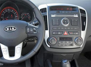 Рамка InCar для UMS KIA Ceed I Рестайлинг 2010-2012, 9", фото 5