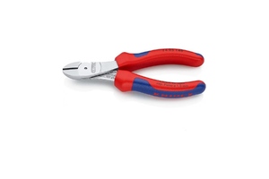 Бокорезы особо мощные, 140 мм, хром, 2-комп ручки KNIPEX KN-7405140, фото 1