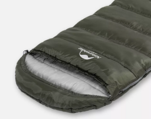 Мешок спальный Naturehike U350S, (190х30)х75 см, (левый) (ТК: -3C), темно-зеленый NH20MSD07-ARM350S-L, фото 2