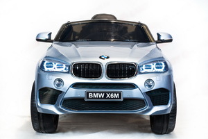 Электромобиль Toyland BMW X6M mini Серебро, фото 8