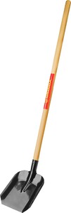 Совковая лопата GRINDA с деревянным черенком 421825, фото 1