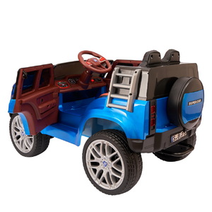 Детский электромобиль Джип ToyLand Range Rover YBM8375 Синий, фото 5