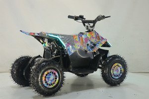 Квадроцикл Toyland ATV-2E 36V1000W Мульти зеленый (Multi 9), фото 3