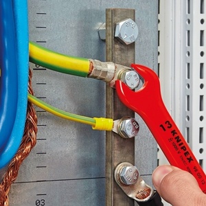 Ключ гаечный рожковый Knipex VDE, 17 мм, длина 155 мм, диэлектрический, фото 3